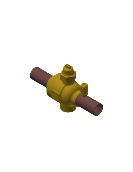 GBCT 18S CO2 140BAR ZAWÓR KULOWY M/5 Z ZAW. SER.   