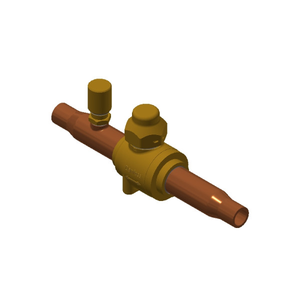 ZAWÓR KULOWY  GBCH 10S CO2 90BAR BALL VALVE M/25 W AP  
