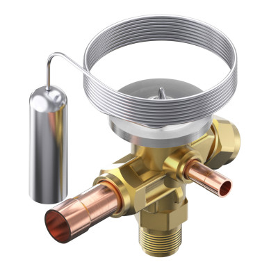 TERMOSTAT,  ZAW ROZPR. TE 2 THERM. EXP. VALVE FLARE/SOLDER  