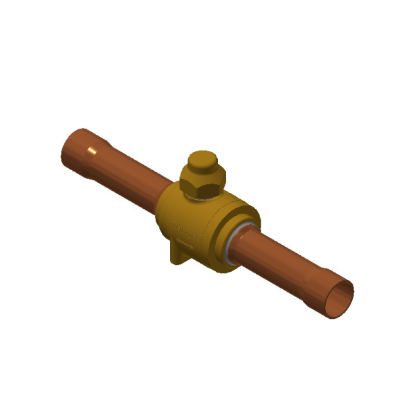 ZAWÓR KULOWY GBC  18S BALL VALVE M/25  