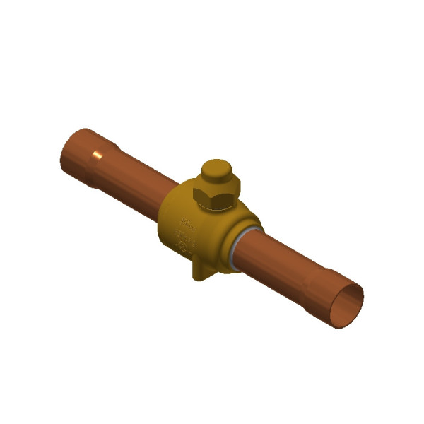 ZAWÓR KULOWY GBC  22S BALL VALVE M/25  