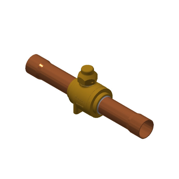 ZAWÓR KULOWY GBC  22S BALL VALVE M/25  