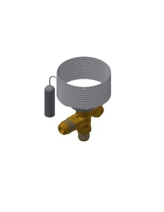 TERMOSTAT,  ZAW ROZPR. T 2 THERM. EXP. VALVE FLARE/FLARE   2