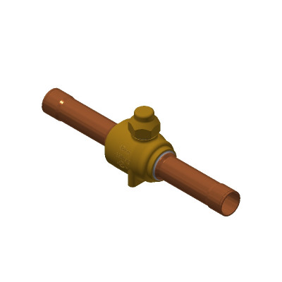 ZAWÓR KULOWY GBC  18S BALL VALVE M/25  