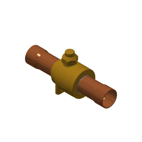ZAWÓR KULOWY GBC  54S BALL VALVE M/2  