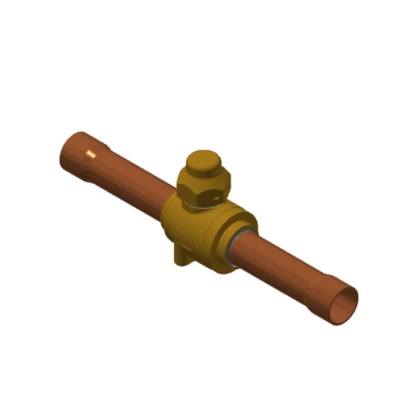 ZAWÓR KULOWY  GBC 16S CO2 45BAR BALL VALVE M/25  