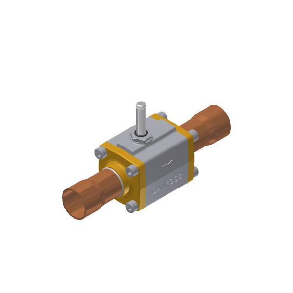 KORPUS ZAWORU ELEKTOMAGNETYCZNEGO. EVR 32 VALVE ODF-ODF 42MM SINGLEP.  