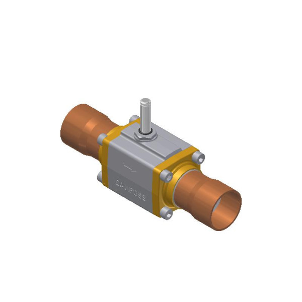 KORPUS ZAWORU ELEKTROMAGNETYCZNEGO EVR 40 VALVE ODF-ODF 2 1/8IN SINGLEP.  