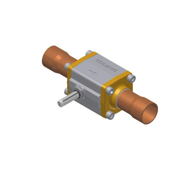 KORPUS ZAWORU ELEKTROMAGNETYCZNEGO. EVR 40 VALVE ODF-ODF 42MM SINGLEP.  