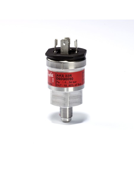 PRZETWORNIK CIŚNIENIA SENSOR AKS 32R 1/4 FEMALE FLARE,-1-34BAR  