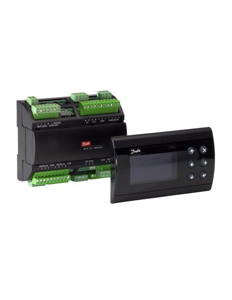 AK-PC 551 230V  2SSR RS485 S (W KOMPLECIE WYŚWIETLACZ ZEWN. MMIGRS2 I KABEL 1,5M) AK-PC 551, CONTROL KIT 230V 2SSR RS485 S