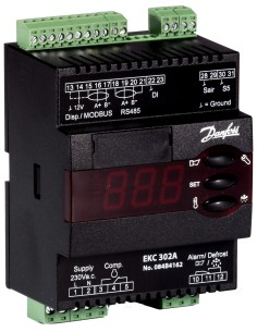 EKC 302D,CONTROLLER, REFRIGERATION I/9