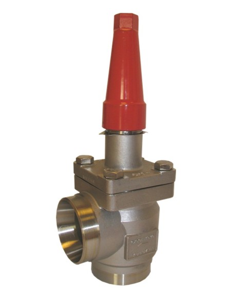 ZAWÓR SVA-S SS 125 D ANG STOP VALVE CAP PS50