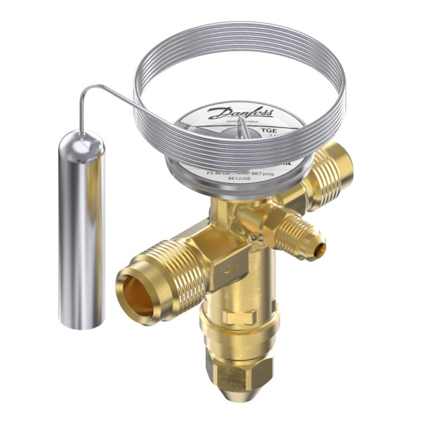 TGEN 3.5 TERMOSTATYCZNY ZAWÓR ROZPRĘŻNY (ŚRUBUNEK) M/12 TGEN 3.5  EXPANSIONVALVE FLARE M/12