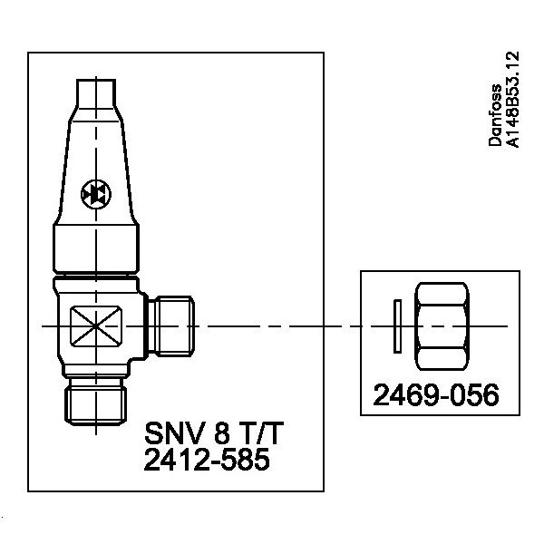 ZAŚLEPKA 1/2"" ACCESSORY BLIND NUT+GASKET G1/2