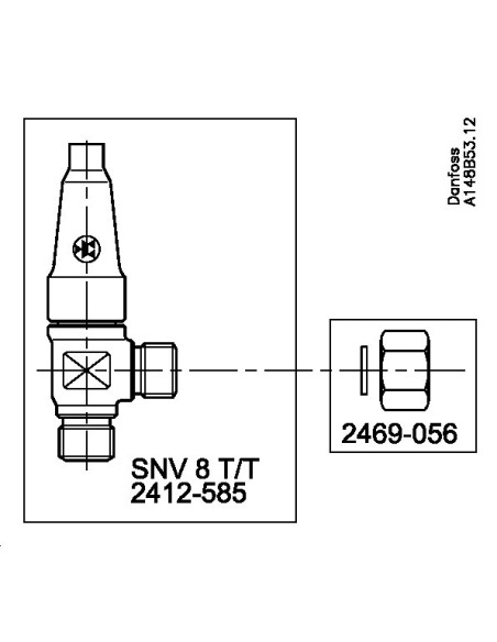 ZAŚLEPKA ZE STALI NIERDZEW 1/2"" ACCESSORY BLIND NUT+GASKET G1/2 SS