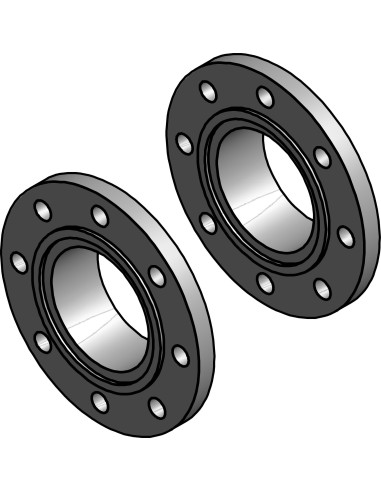 ZESTAW KOŁNIERZY 5 CAL. DO SPAWANIA PM/PML FLANGE SET 100 5 IN BUTT WELD