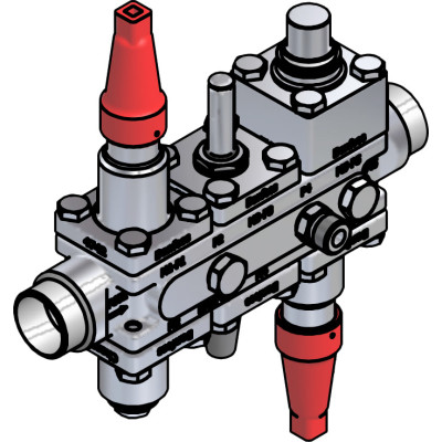 ZAWÓR BLOKOWY VALVE STATION ICF SS 20-6-5MC  