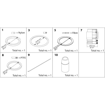 ZAWÓR REPAIR KIT FOR SVL 200 REPLACES 148B6069  