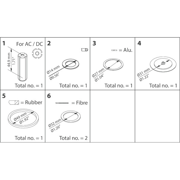ZESTAW NAPRAWCZY -  REPAIR KIT, EVRA / EVRS 10