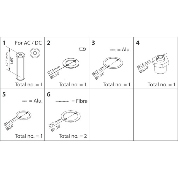 ZESTAW NAPRAWCZY -  REPAIR KIT, EVRA / EVRS 3