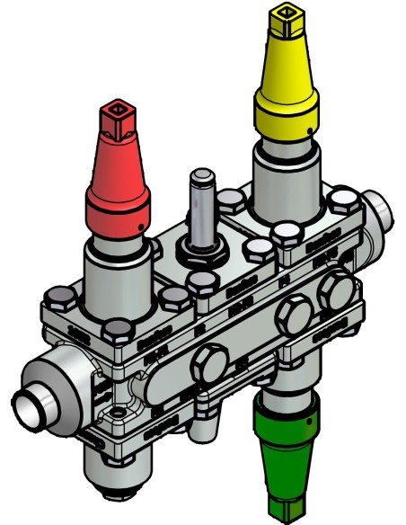 ZAWÓR BLOKOWY VALVE STATION ICF 20-6-2RA