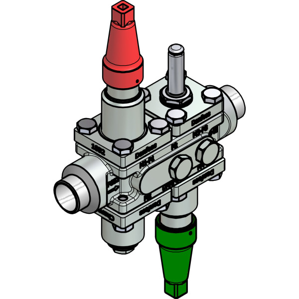ZAWÓR BLOKOWY VALVE STATION ICF 20-4-18