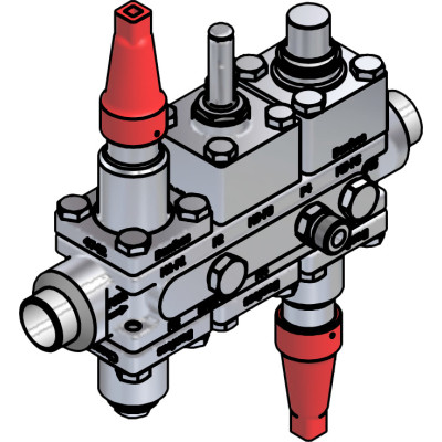 ZAWÓR BLOKOWY VALVE STATION ICF SS 20-6-5HMB  