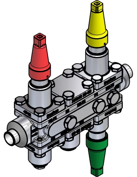 ZAWÓR BLOKOWY VALVE STATION ICF SS 20-6-90
