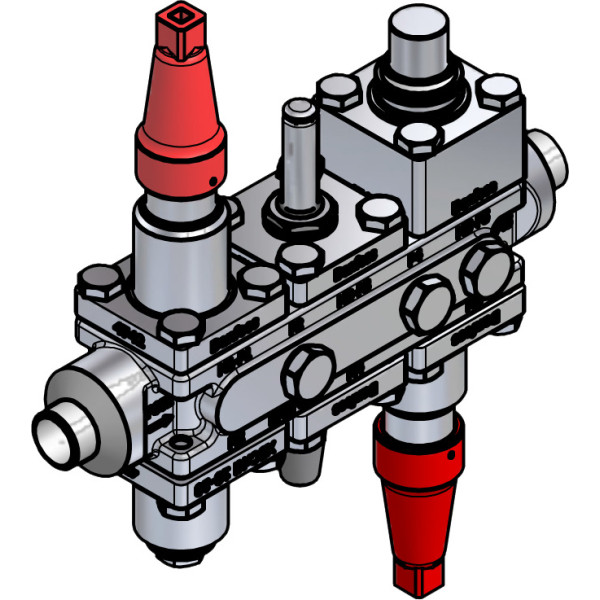 ZAWÓR BLOKOWY VALVE STATION ICF SS 20-6-5MA33