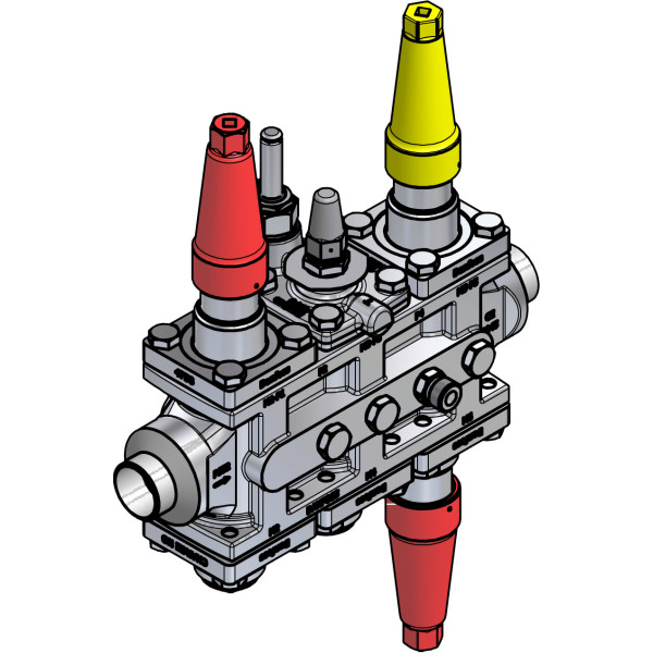 ZAWÓR BLOKOWY VALVE STATION ICF SS 25-6-3RB