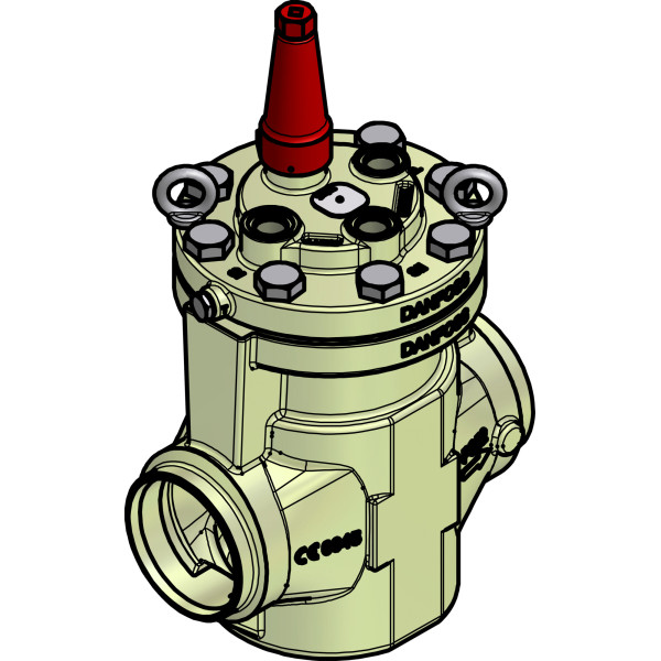 ZAWÓR ICS 100 DN, ANSI CONNECTION