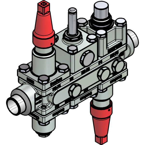 ZAWÓR BLOKOWY VALVE STATION ICF 20-6-5HMC