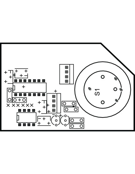 DETEKTOR GAZU EC 100 SENS. PCB EXT IP 65/EEXD ENCL