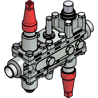 ZAWÓR BLOKOWY VALVE STATION ICF 20-6-5MA  
