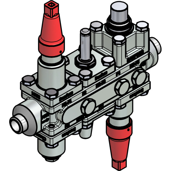 ZAWÓR BLOKOWY VALVE STATION ICF 20-6-5MB
