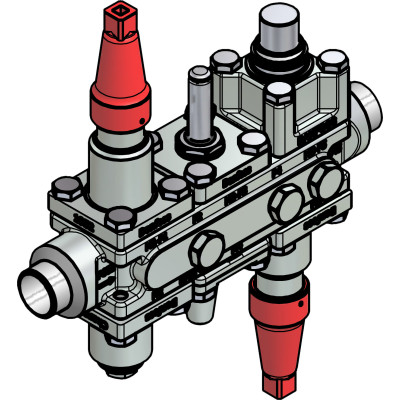 ZAWÓR BLOKOWY VALVE STATION ICF 20-6-5MC  