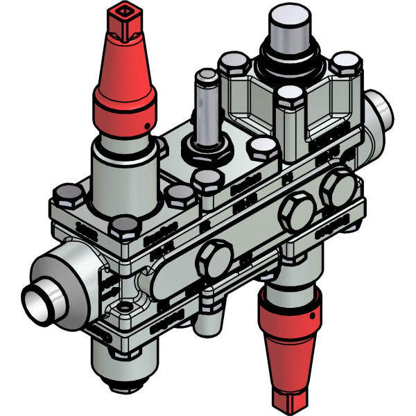 ZAWÓR BLOKOWY VALVE STATION ICF 20-6-5MB66
