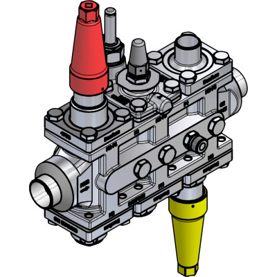 ZAWÓR BLOKOWY VALVE STATION ICF SS 25-6-15RB  