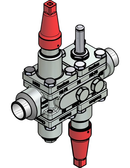 ZAWÓR BLOKOWY VALVE STATION ICF 20-4-9