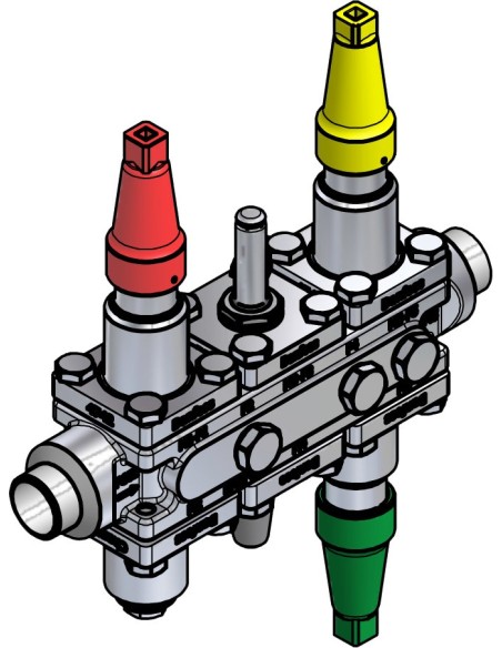ZAWÓR BLOKOWY VALVE STATION ICF SS 20-6-2RA