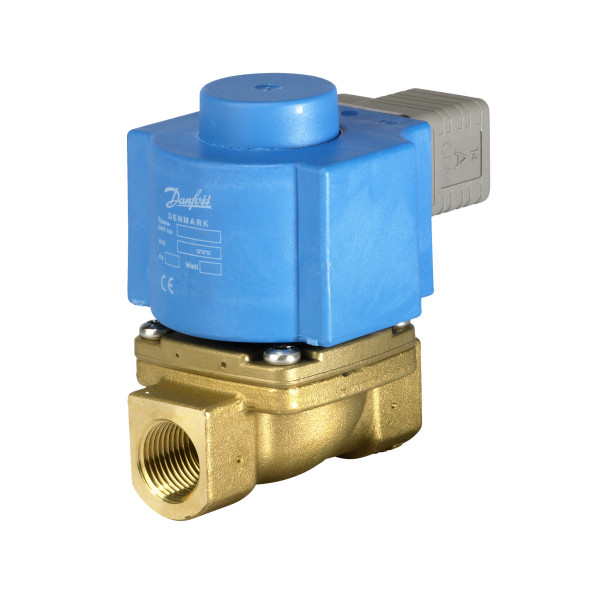 ZAWÓR EV225B 10MM NC G1/2 DZR P 24V DC  