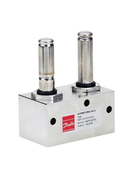 Zawór elektromagnetyczny , VDHT 2E 3/2 (2 Cewkas)