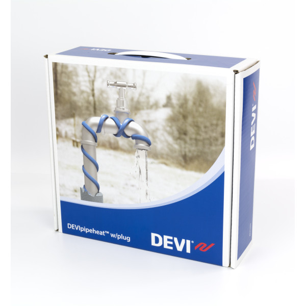 DEVIPIPEHEAT 100W@10°C 230V 10M-ZESTAW GRZEJN. Z WTYCZKĄ 