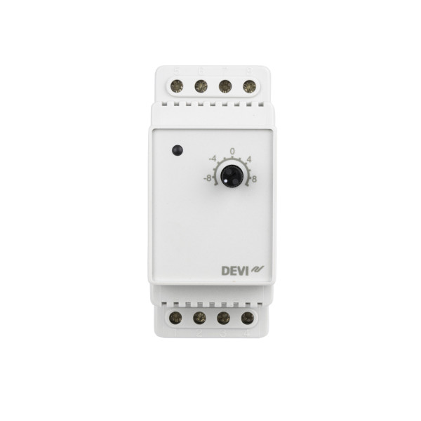 DEVIREG 330 -10+10°C-TERMOSTAT DO SYSTEM. PRZECIWOBLODZ.  LUB ZABEZPIECZ. RUR