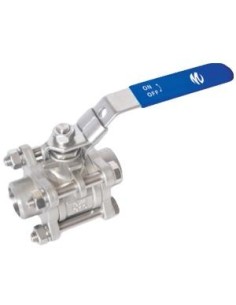 Zawór odcinający kulowy z napędem ręcznym Typ X3777B  DN 1 1/4" 2
