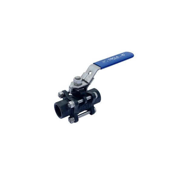 Zawór odcinający kulowy z napędem ręcznym Typ X3444  DN 1 1/2"