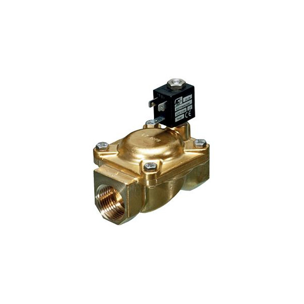 Zawór elektromagnetyczny z serwosterowaniem wraz z cewką ,Typ WKB2  DN 1 1/2"