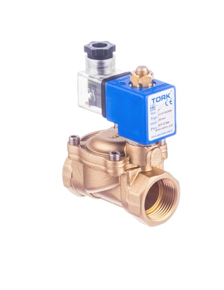 ZAWÓR ELEKTROMAGNETYCZNY S1031 NO G1/2" 12.5B FKM  C40 230V AC 15VA C80 IP65