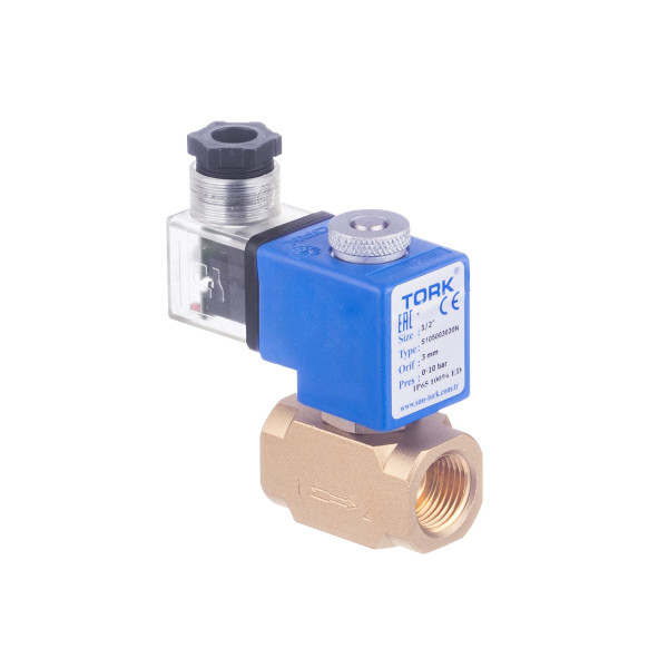 ZAWÓR ELEKTROMAGNETYCZNY S1051 NO G3/8" 1.8B NBR  C40 230V AC 15VA C80 IP65
